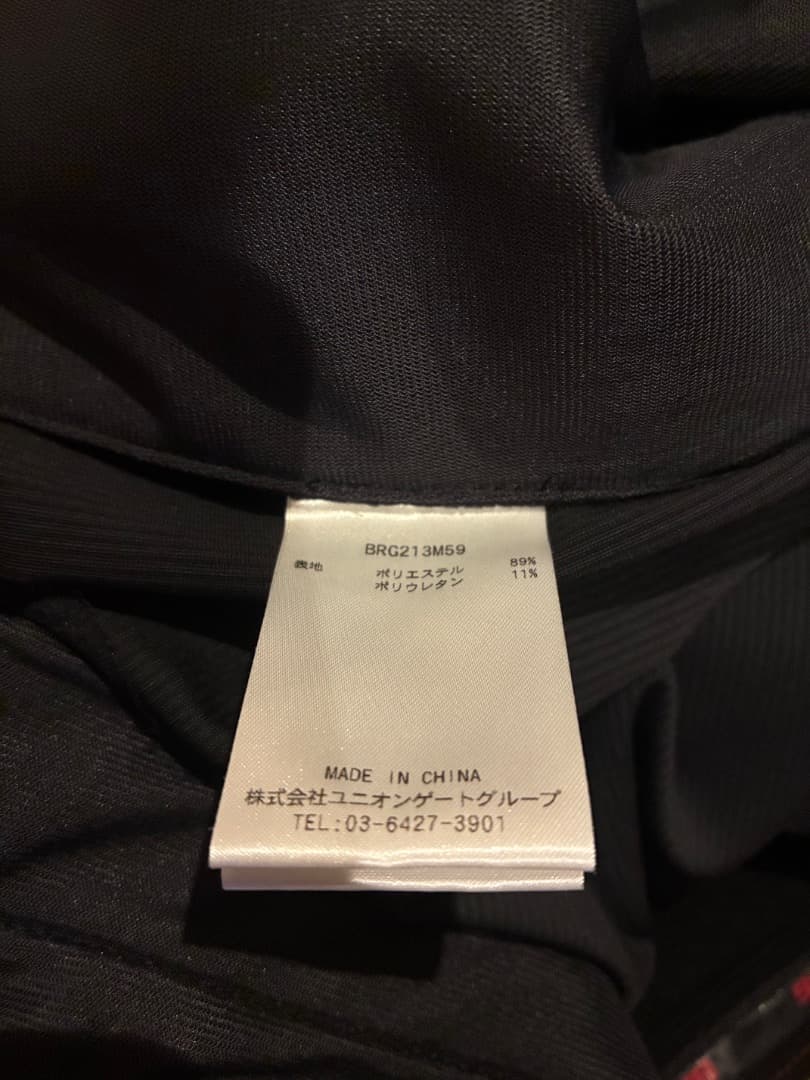 BRIEFING GOLF コーデュロイ パンツ ブラック