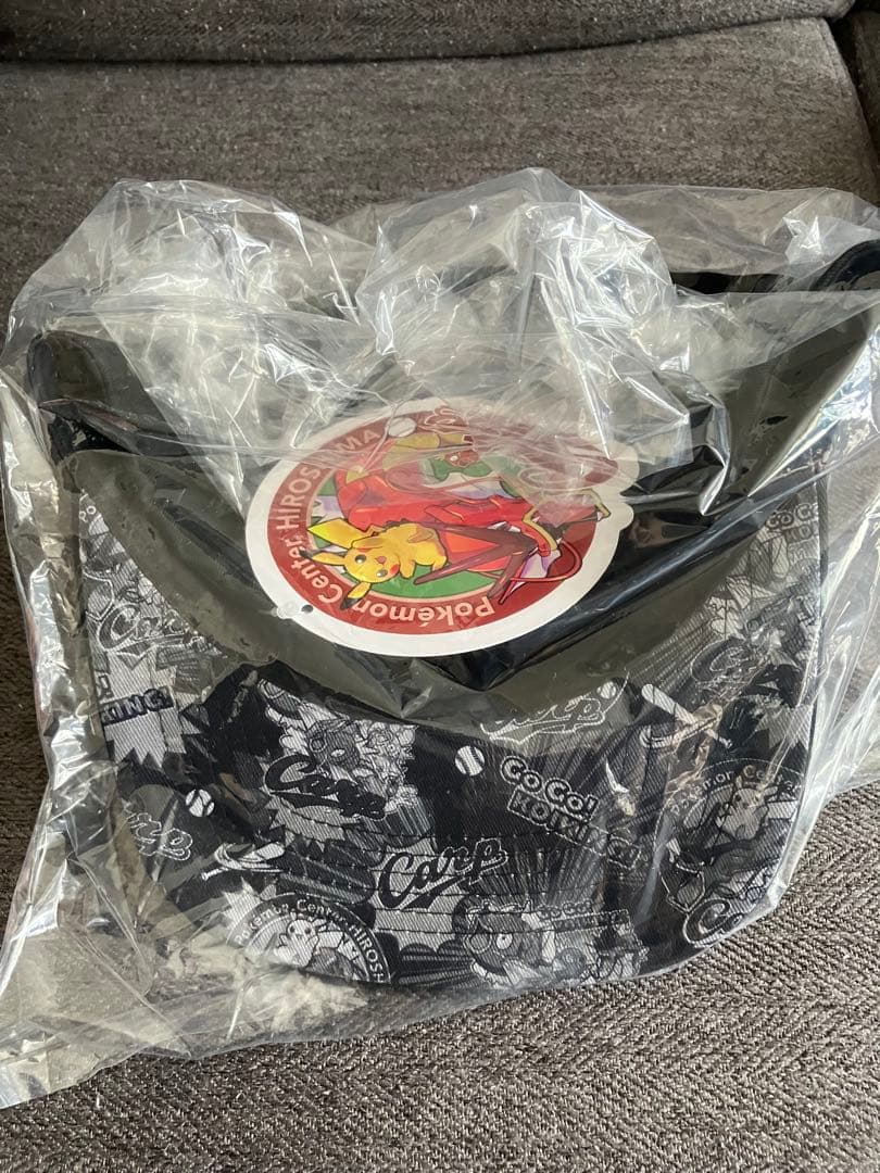 新品未使用ポケモンセンターヒロシマ　カープ×ポケモンセンターヒロシマ キャップ