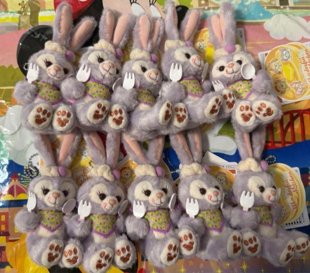 ダッフィーアンドフレンズ　ワンダフルキッチン　ステラルー　ぬいぐるみチャーム10