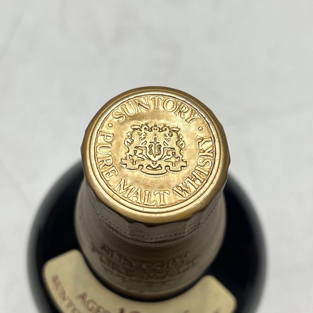 未開栓品 サントリー 山崎12年 向獅子マーク ウイスキー 760ml 木箱付