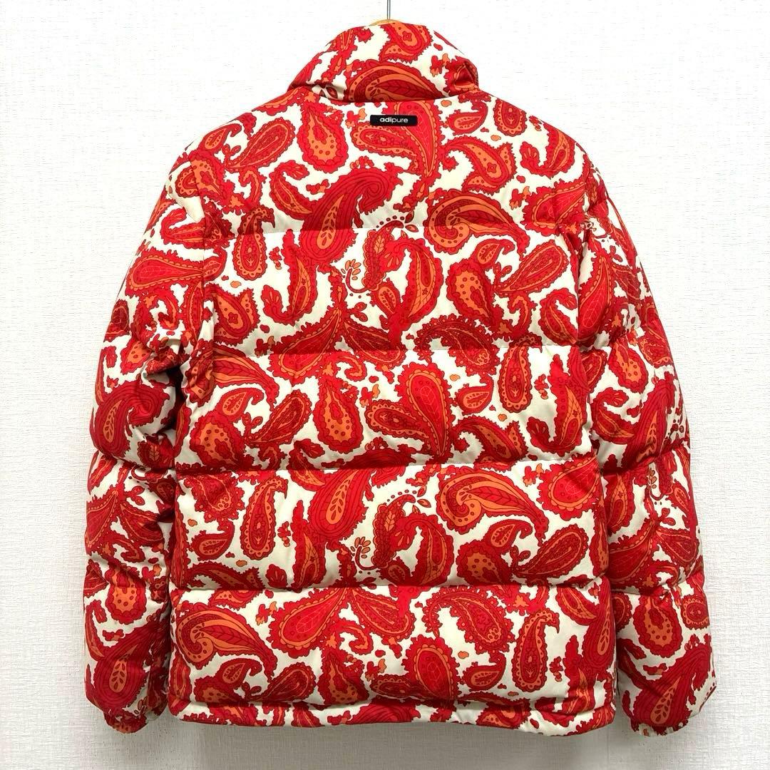 アディダス　adiqure ゴルフ　ペイズリー　ダウンジャケット　テーラーメイド