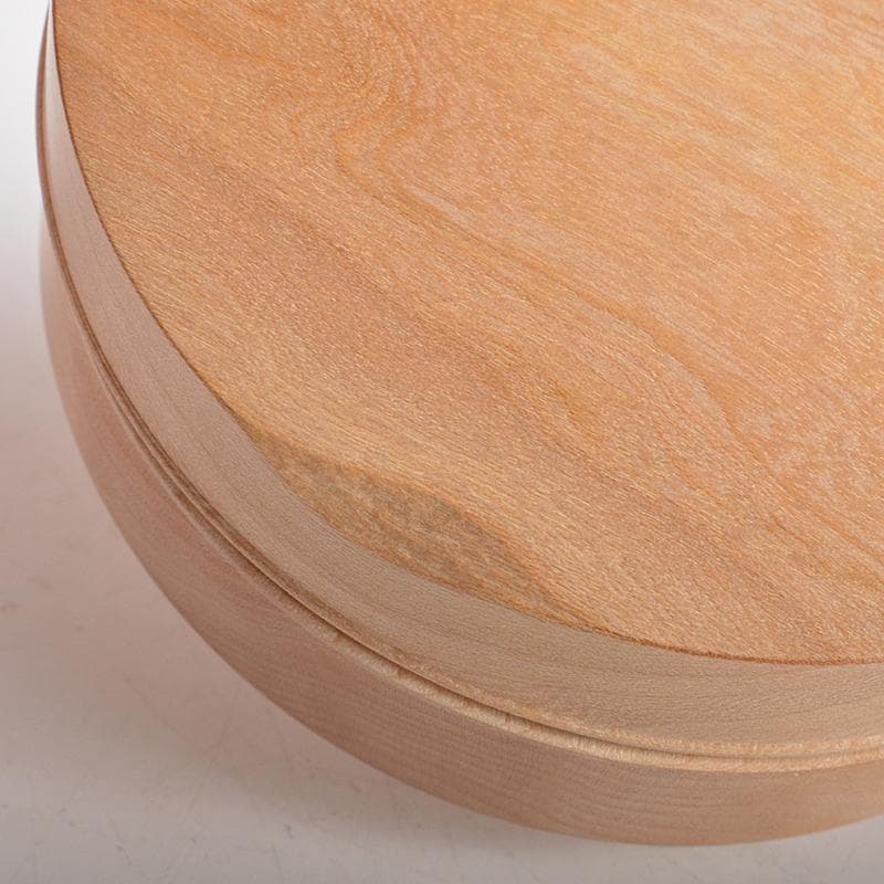 茶道具　彩戸造　高桐院楓古木使用　丸香合　紫野松長剛山極め箱　C　R5740