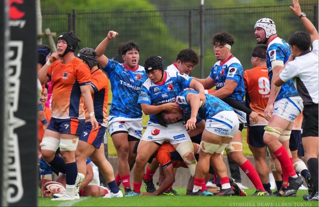 東芝ブレイブルーパス試合用パンツ