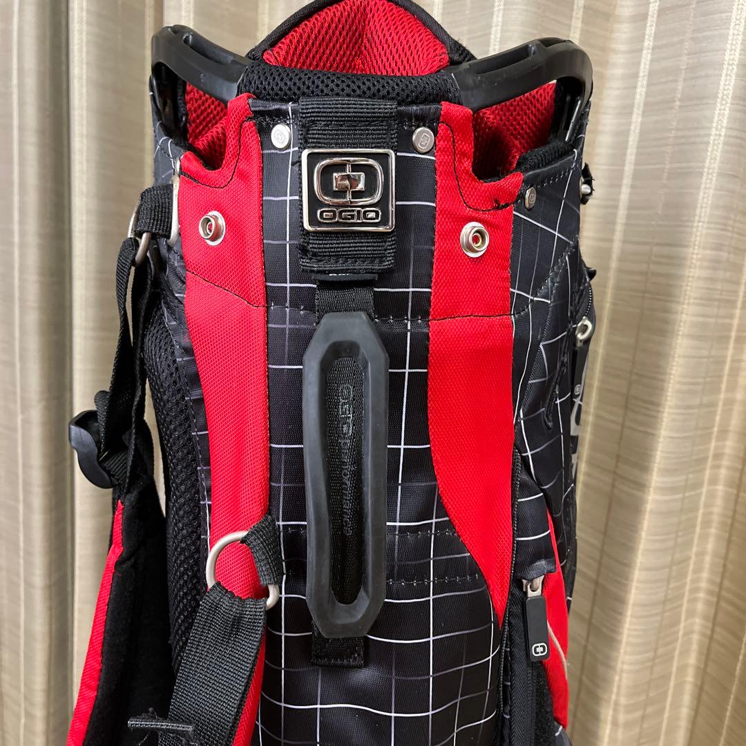 OGIO ゴルフバッグ・キャディバッグ 黒/赤