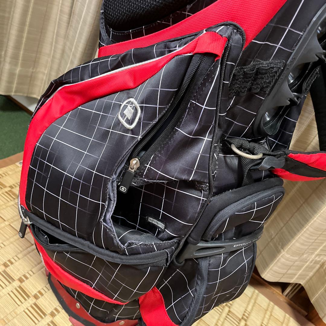 OGIO ゴルフバッグ・キャディバッグ 黒/赤