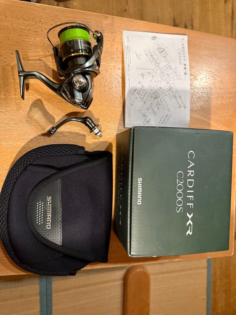 SHIMANO 23CARDIFF XR C2000S 美品