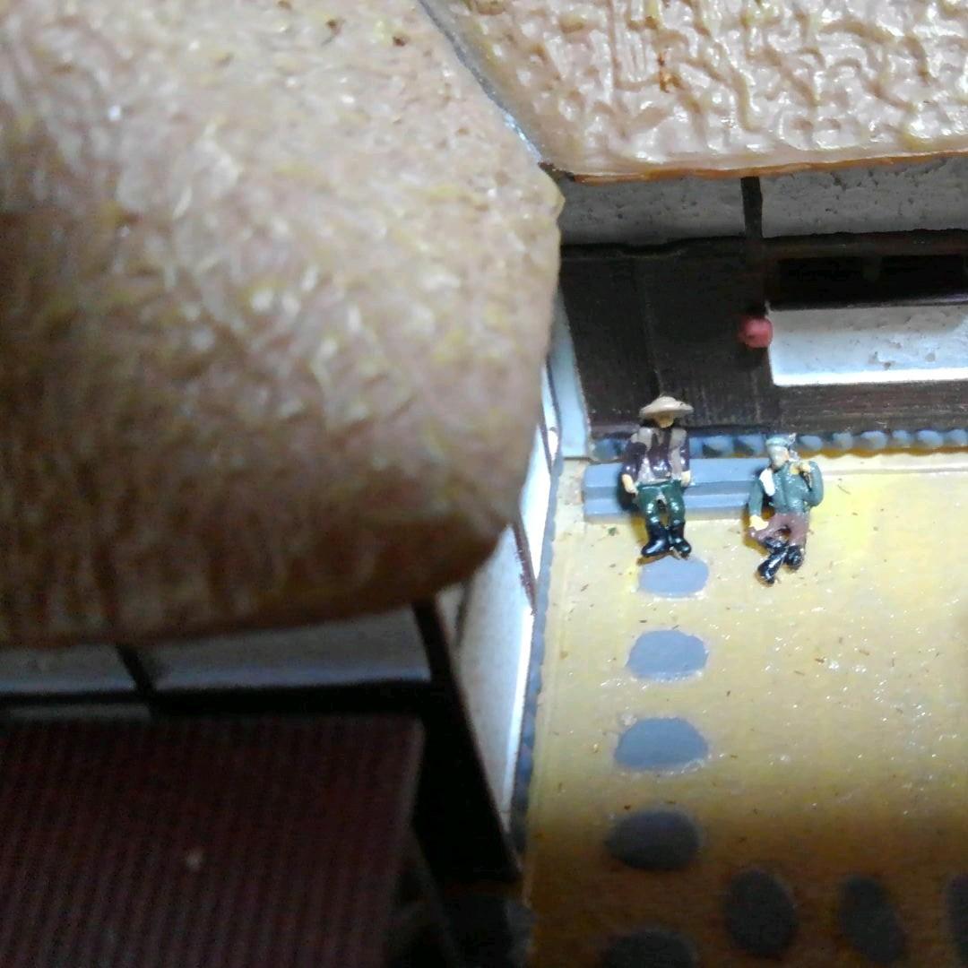 ジオラマ　昭和の街　里山