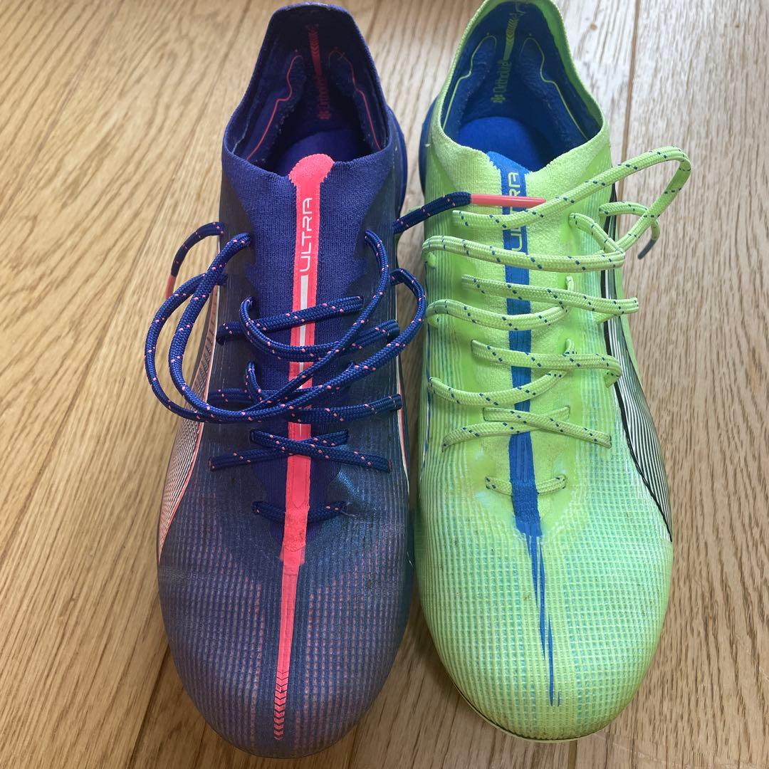 Puma Ultra サッカーシューズ ネイビー/イエロー