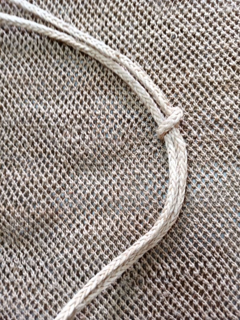 超希少！台湾パイワン族の首袋 (苧麻の背負い袋)