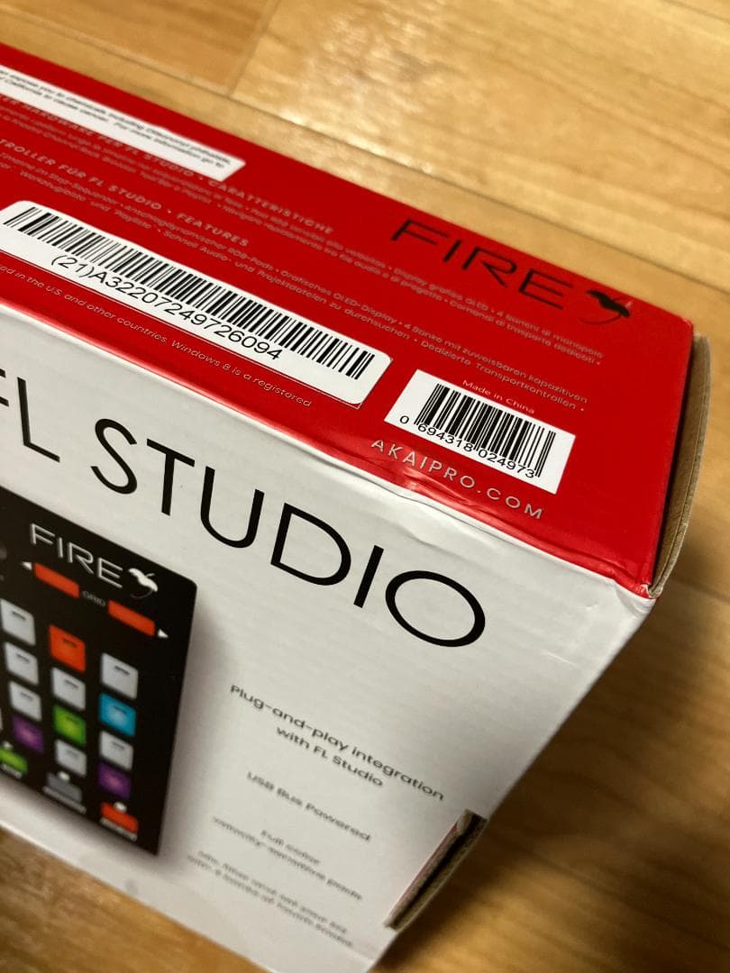 AKAI FIRE コントローラー FL Studio用