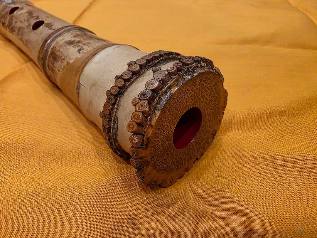 尺八 本体 雲森銘 1尺9寸管 C#管 琴古流