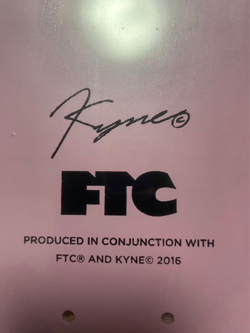 KYNE ×FTCスケートボードデッキ