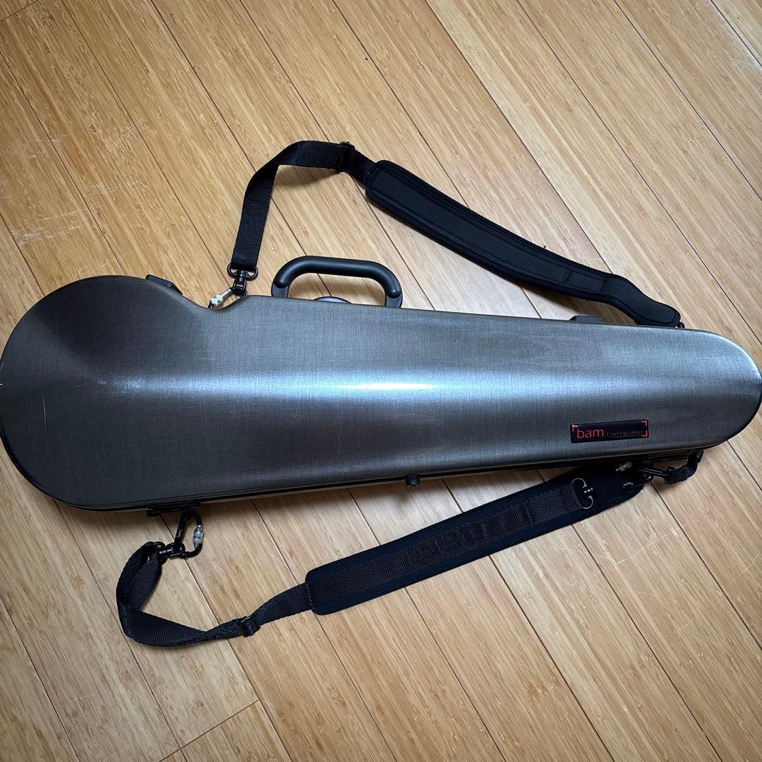 bam バイオリンケース グレー