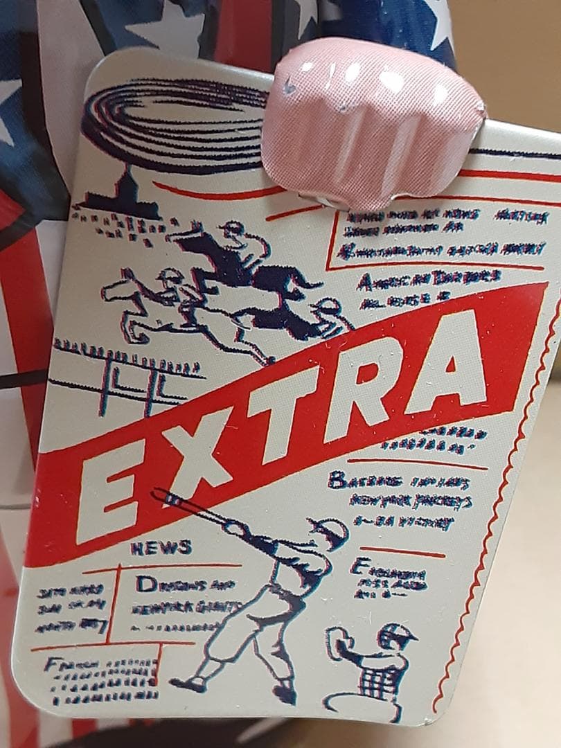 ブリキのおもちゃ博物館（北原コレクション） NEWS-BOY　ベルが鳴ります