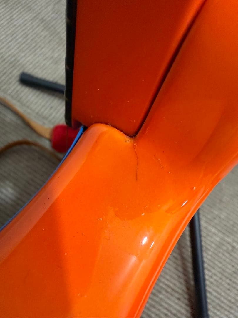 Fernandes エレキギター オレンジ　動作未確認