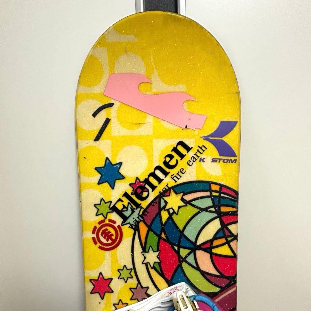 SPOON FLYスノーボード 140cm スノボ 初心者 キッズ スプーン