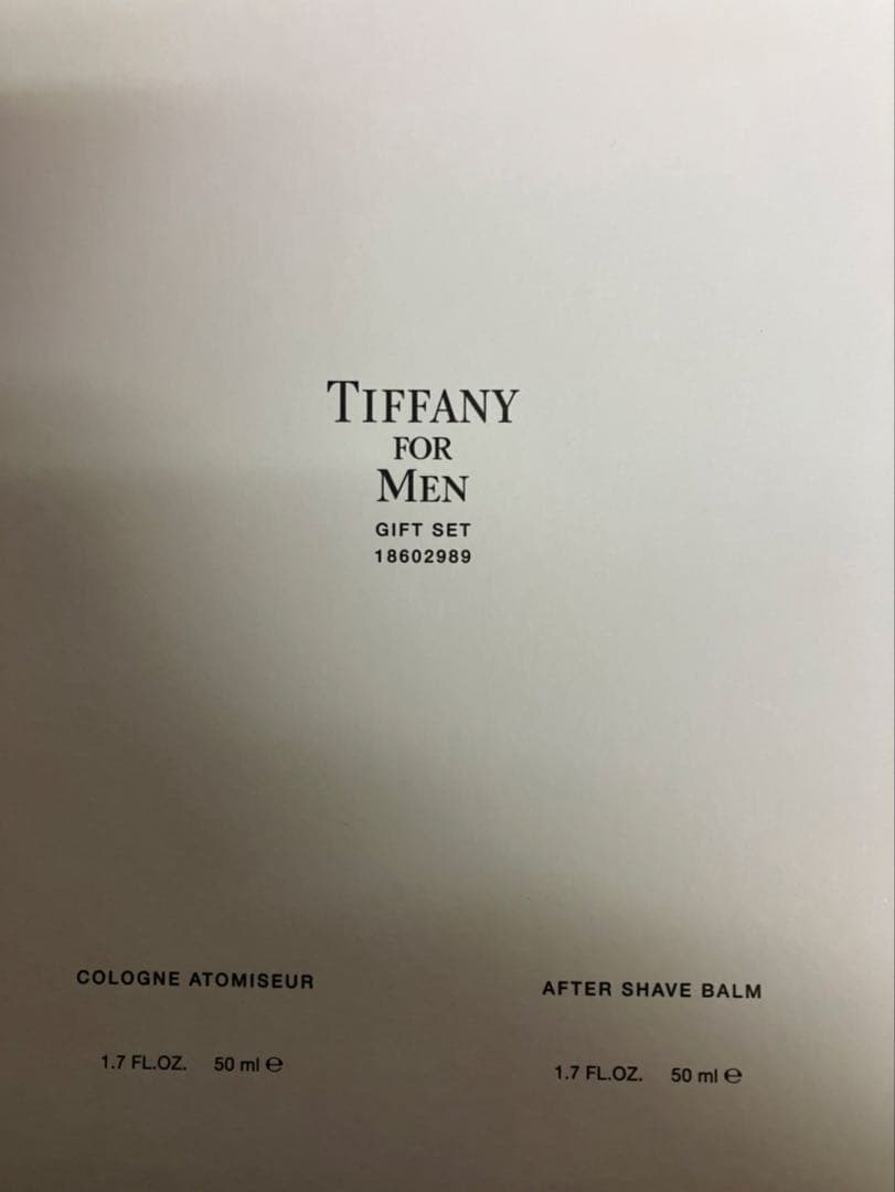 Tiffany for Men ギフトセット