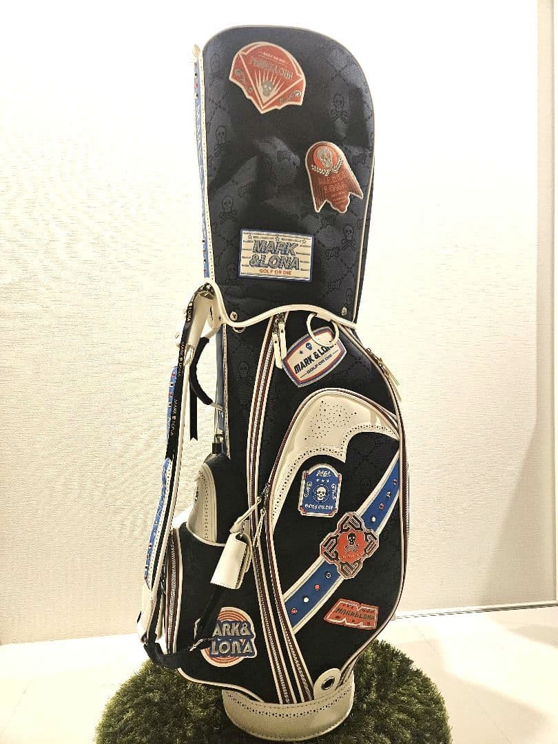 MARK&LONA パッチワークキャディバッグ