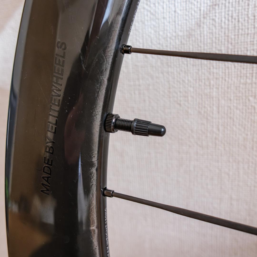 値下げ【美品】カーボンホイール Elitewheel Drive 50D