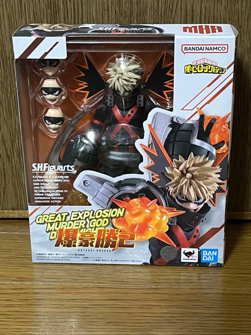 ヒロアカ　爆豪勝己　S.H.フィギュアーツ