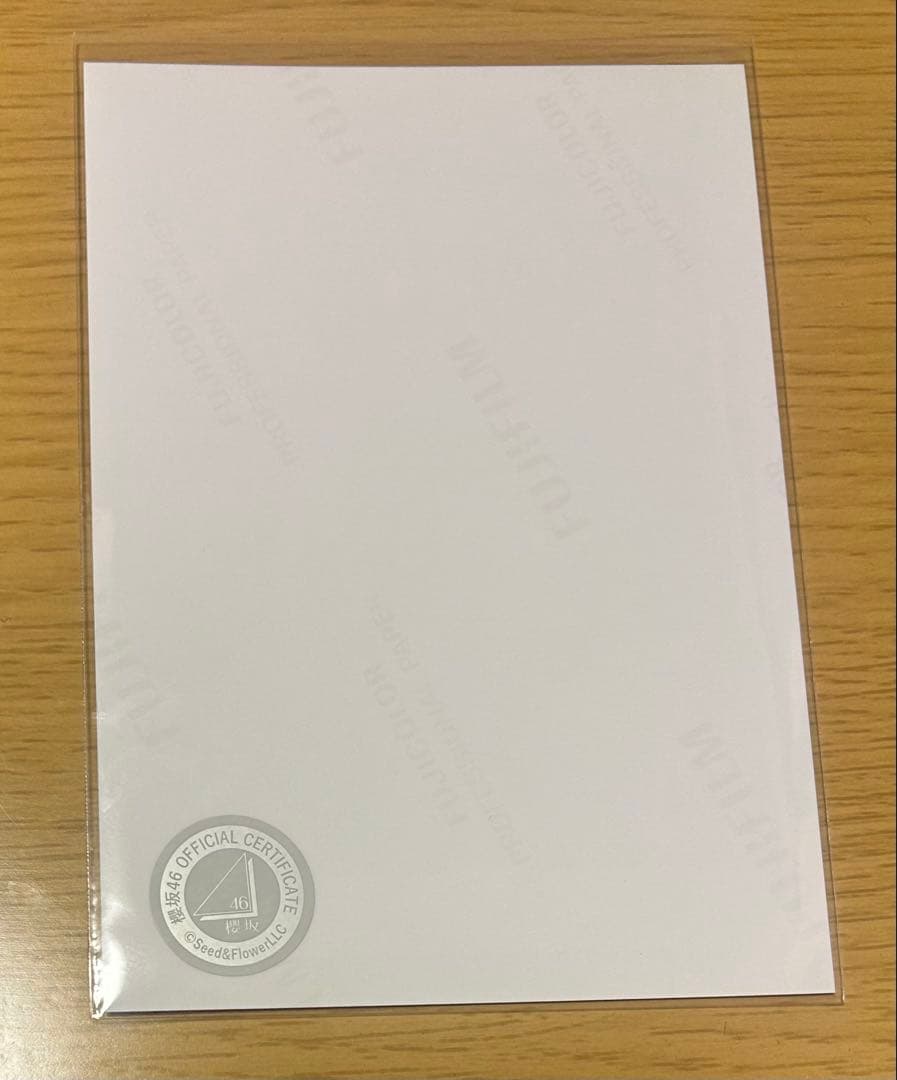 櫻坂46 幸阪茉里乃 2025年サンタ衣装 直筆生写真