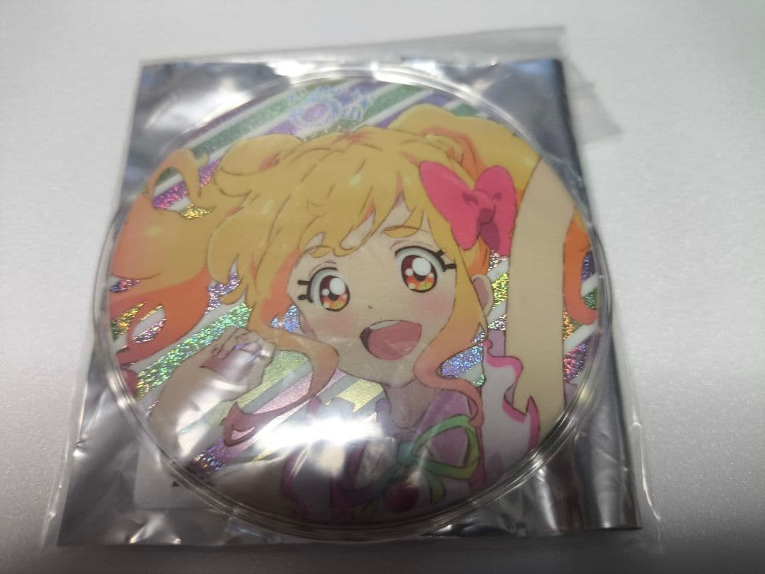 アイカツ 5thフェス グリッター缶バッジ 9枚セット　未使用 虹野ゆめ 他