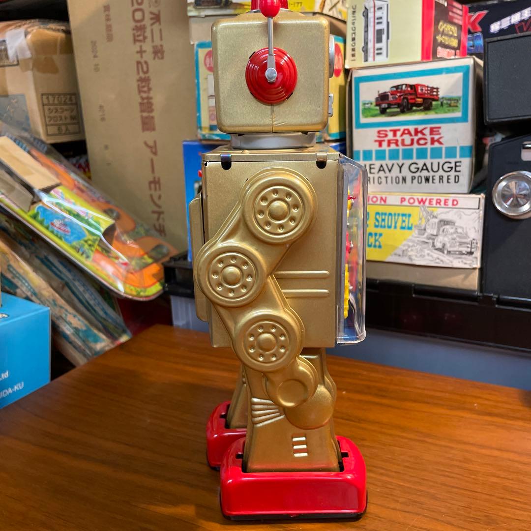 新品保管品メタル社ギアロボ未使用シルバー&ゴールド（A社無在庫転売屋に注意して）