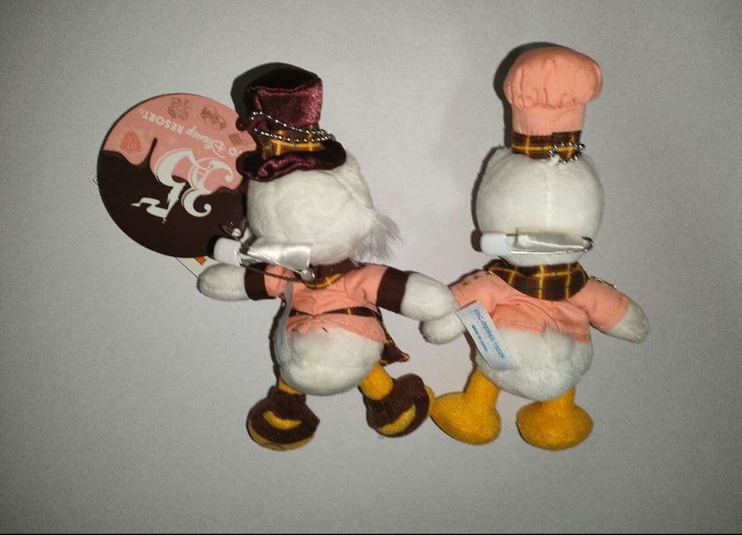 東京ディズニーランド 35周年 ドナルド スクルージ…他ぬいぐるみバッジ 3種類