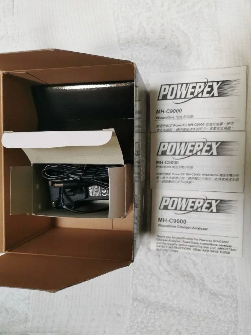 3個セット POWEREX パワーレックス MH-C9000 充電器 ミニ四駆