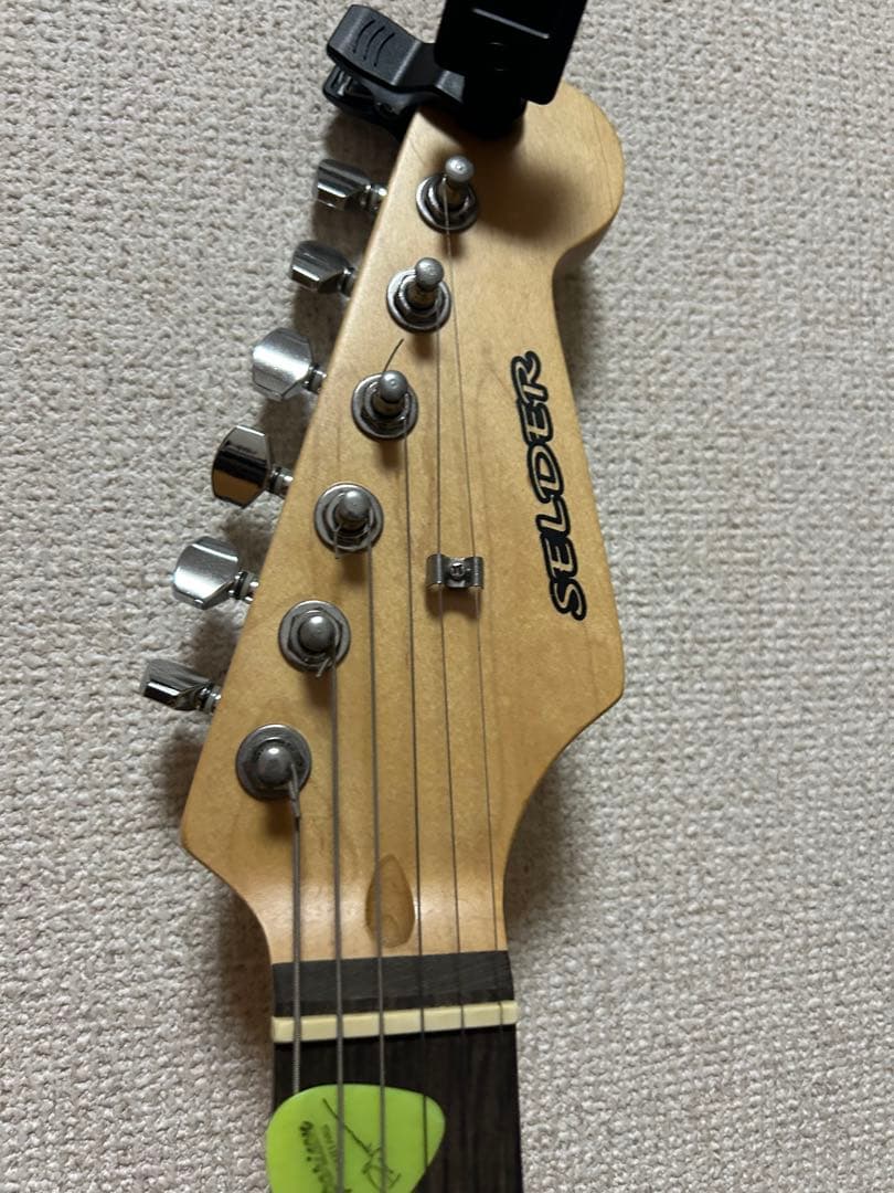 アイボリー エレキギター シングルコイル