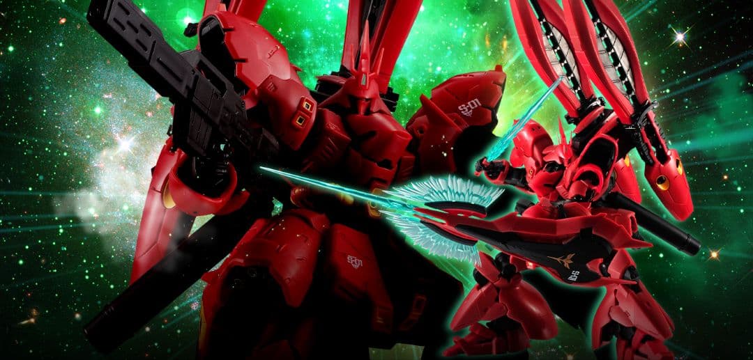 ROBOT魂 MSN-04FF サザビー ダブル・ホーン・ファンネル装備