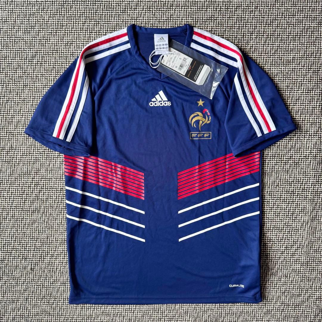 【紙タグ付き・デッドストック】フランス代表 ２０１０（H）アディダスモデル