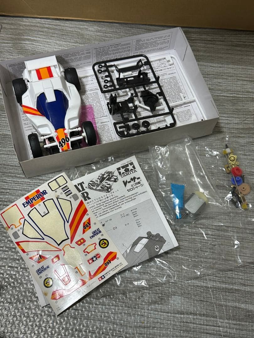 タミヤ ミニ四駆 ダッシュ！四駆郎 当時物5台＋未開封パーツ