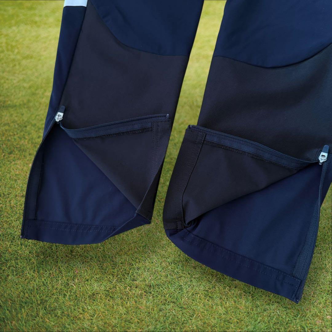 美品　パーリーゲイツ　PGG ジョガーパンツ　3 S〜M相当　紺　黒　ネイビー