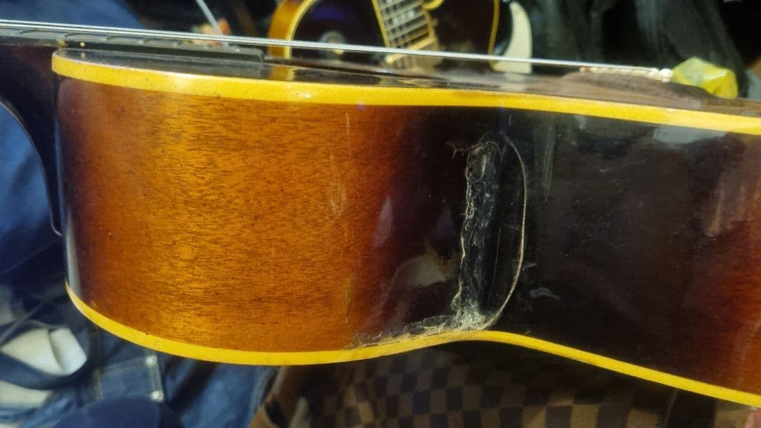 Epiphone EL-00？　サンバースト 古い？個体ナンバー有小ぶり