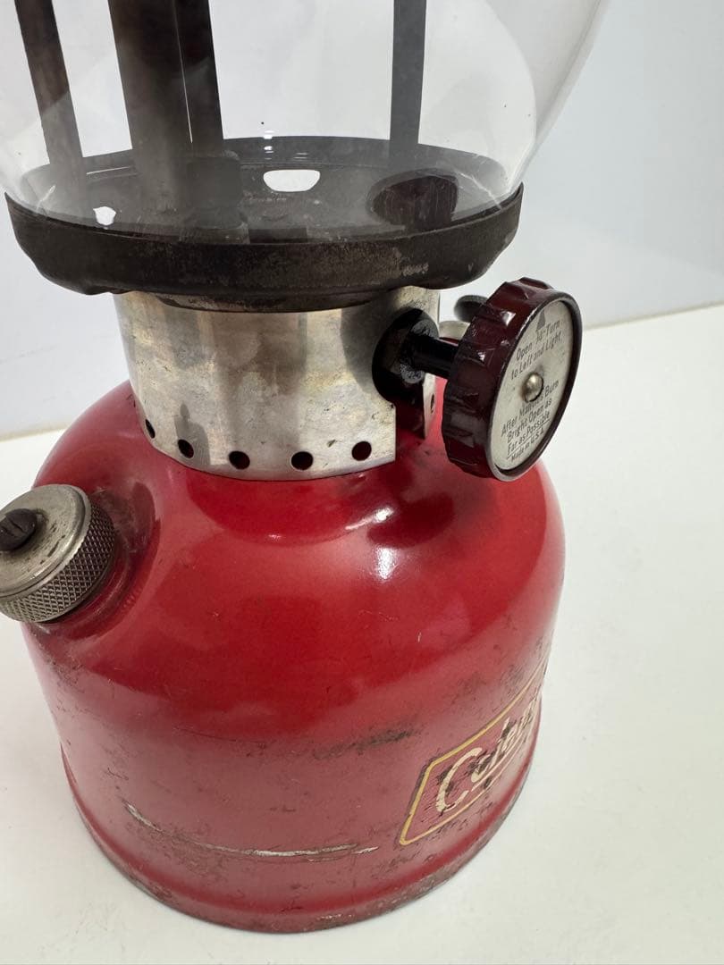 W*G様 1956年5月製造 コールマン 200A ランタン　イエローボーダー