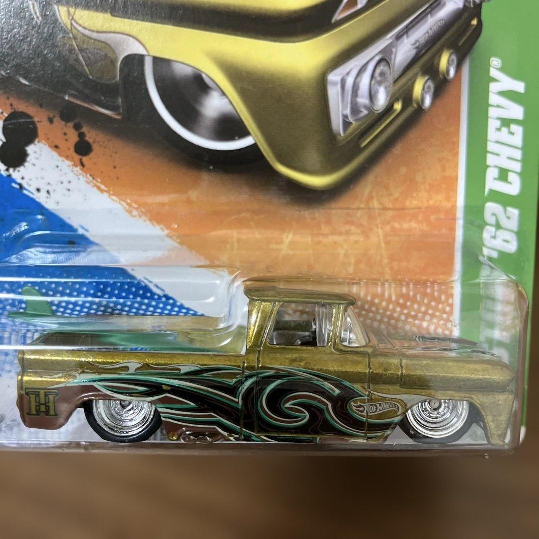 ホットウィール　CUSTOM 62 CHEVY PICKUP STH スートレ