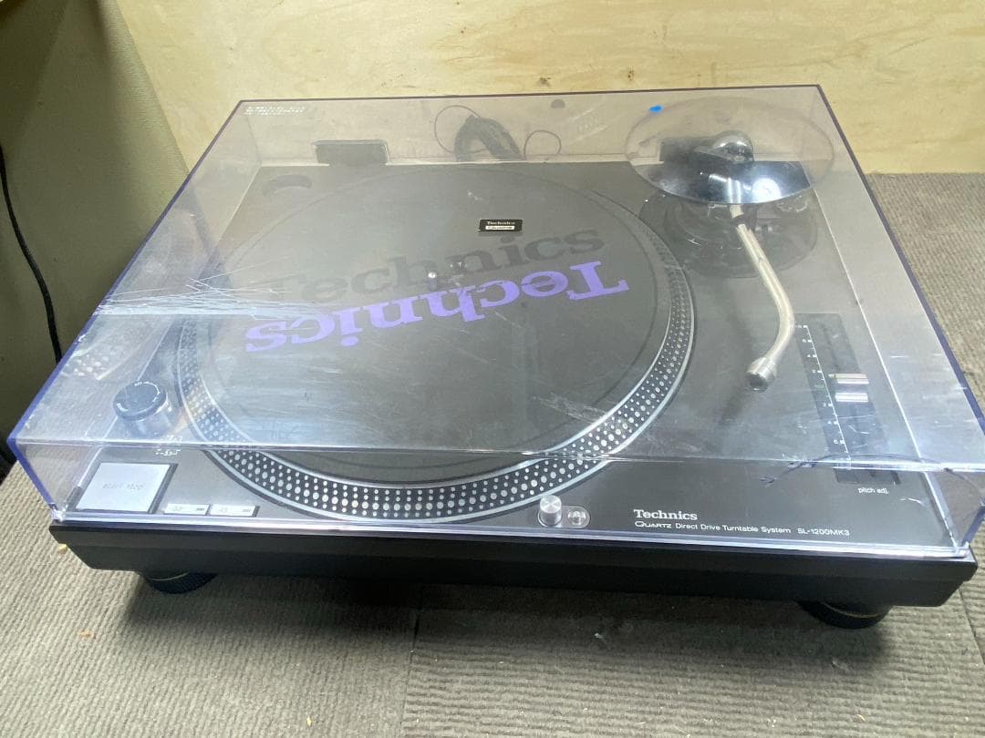 611 technics SL-1200mk3 ターンテーブル