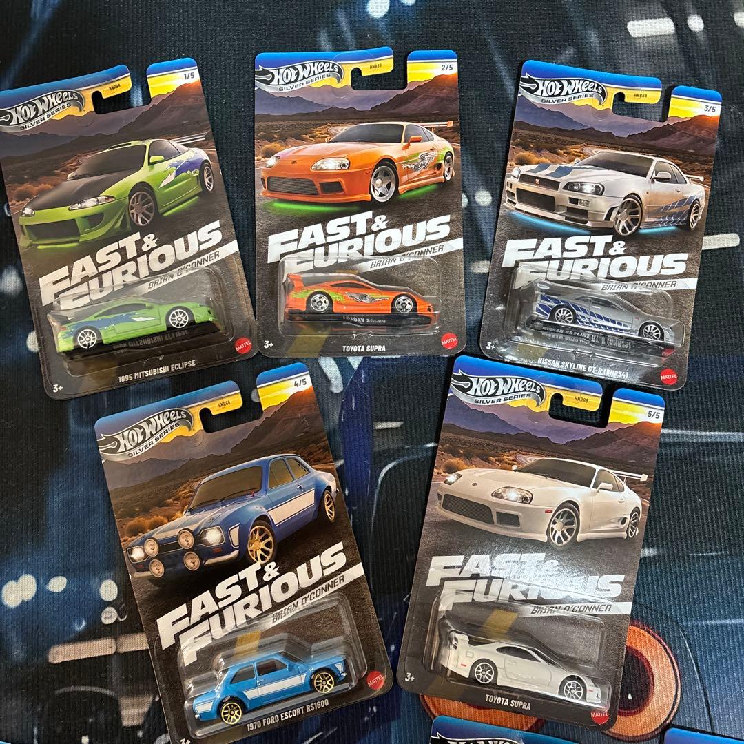 ホットウィール ワイルドスピード ブライアン ドミニクセット