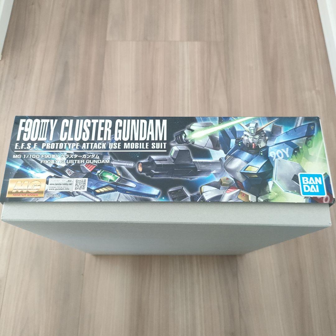 新品 ＭＧ 1/100 Ｆ９０IIIＹ クラスターガンダム マスターグレード