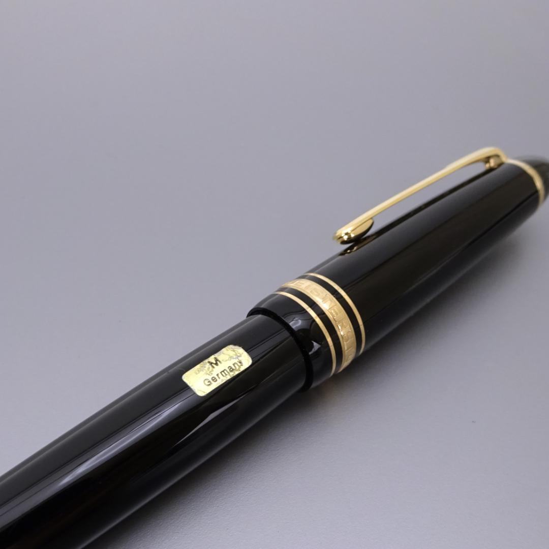 本物 美品■モンブラン■万年筆 マイスターシュテュック 太めモデル 14K M
