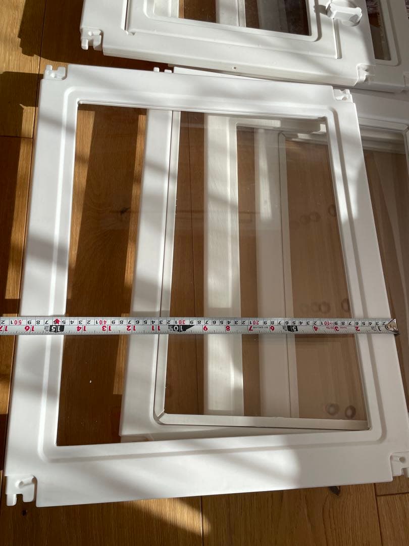 【圧迫感のないクリアサークル】ペットサークル、ホワイト