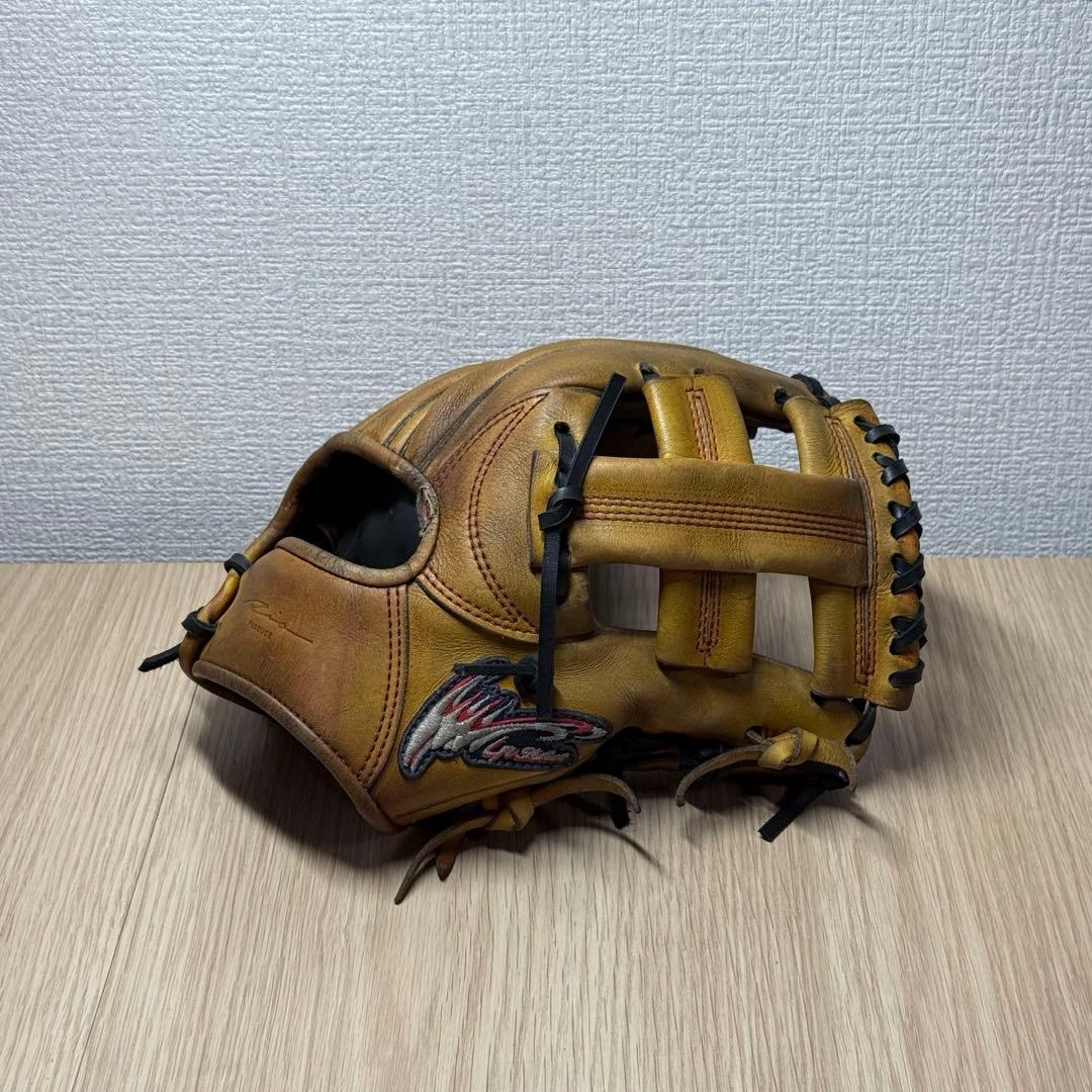 IPセレクト 硬式 内野手用 クロス締め/逆巻き