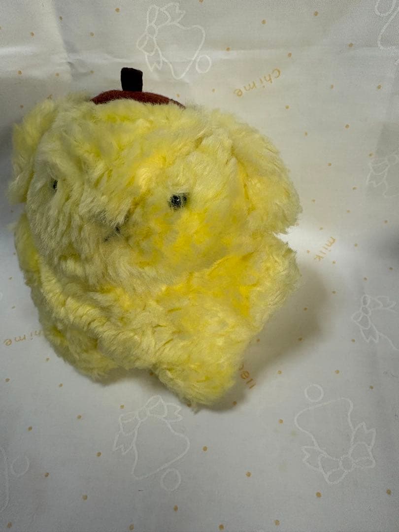 ポムポムプリン レトロ マスコット ぬいぐるみ 美品