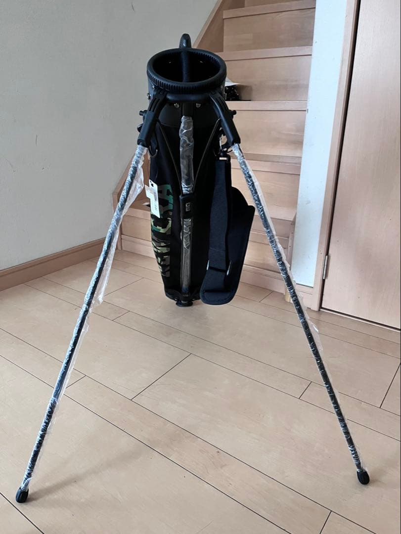 ニューエラスタンド付きカートゴルフバッグ 黒