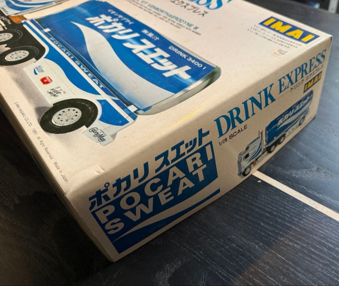 IMAI 1/28 ポカリスエット ドリンクエクスプレス プラモデル 未組立