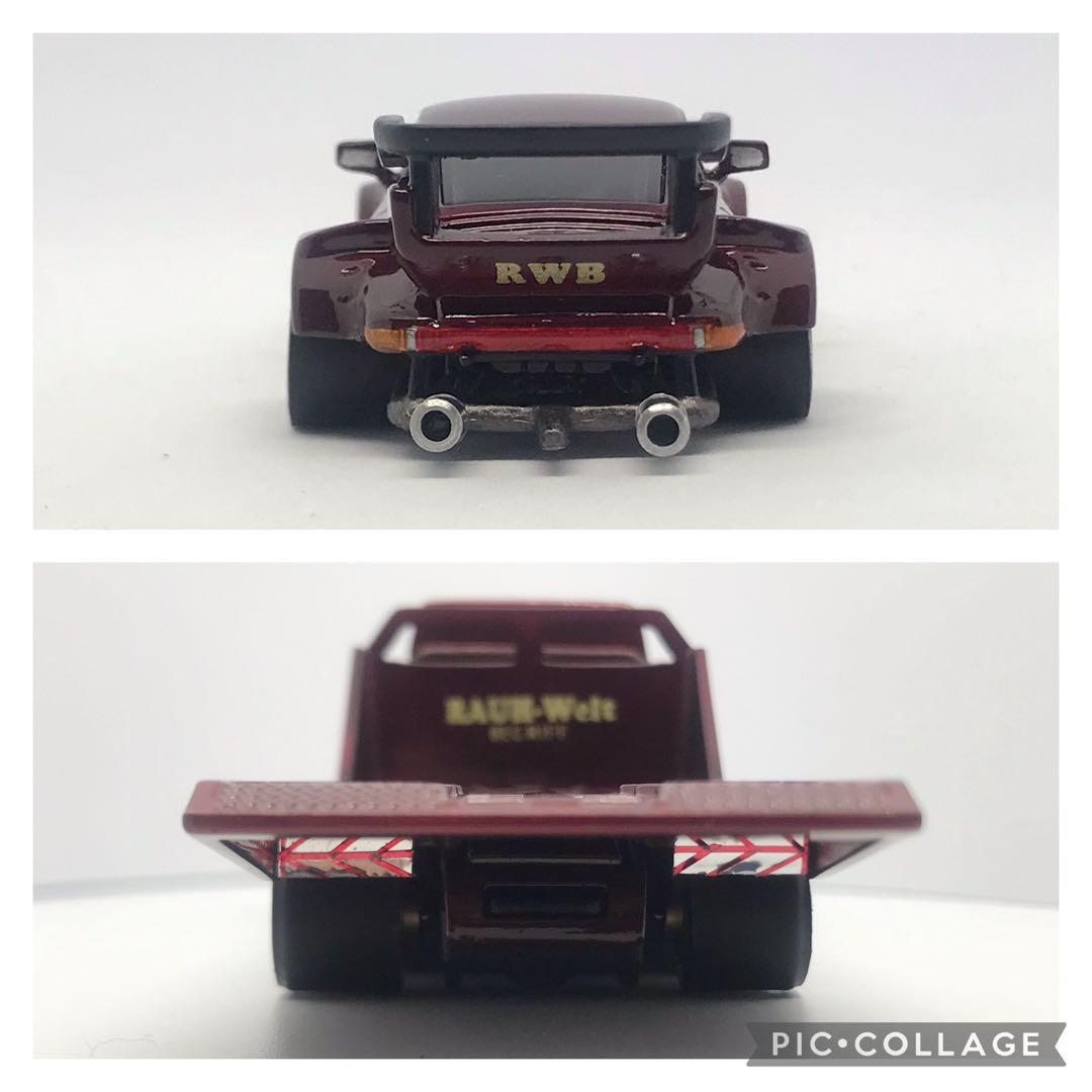 ホットウィール　ポルシェRWBトランスポートとポルシェRWBのカスタム
