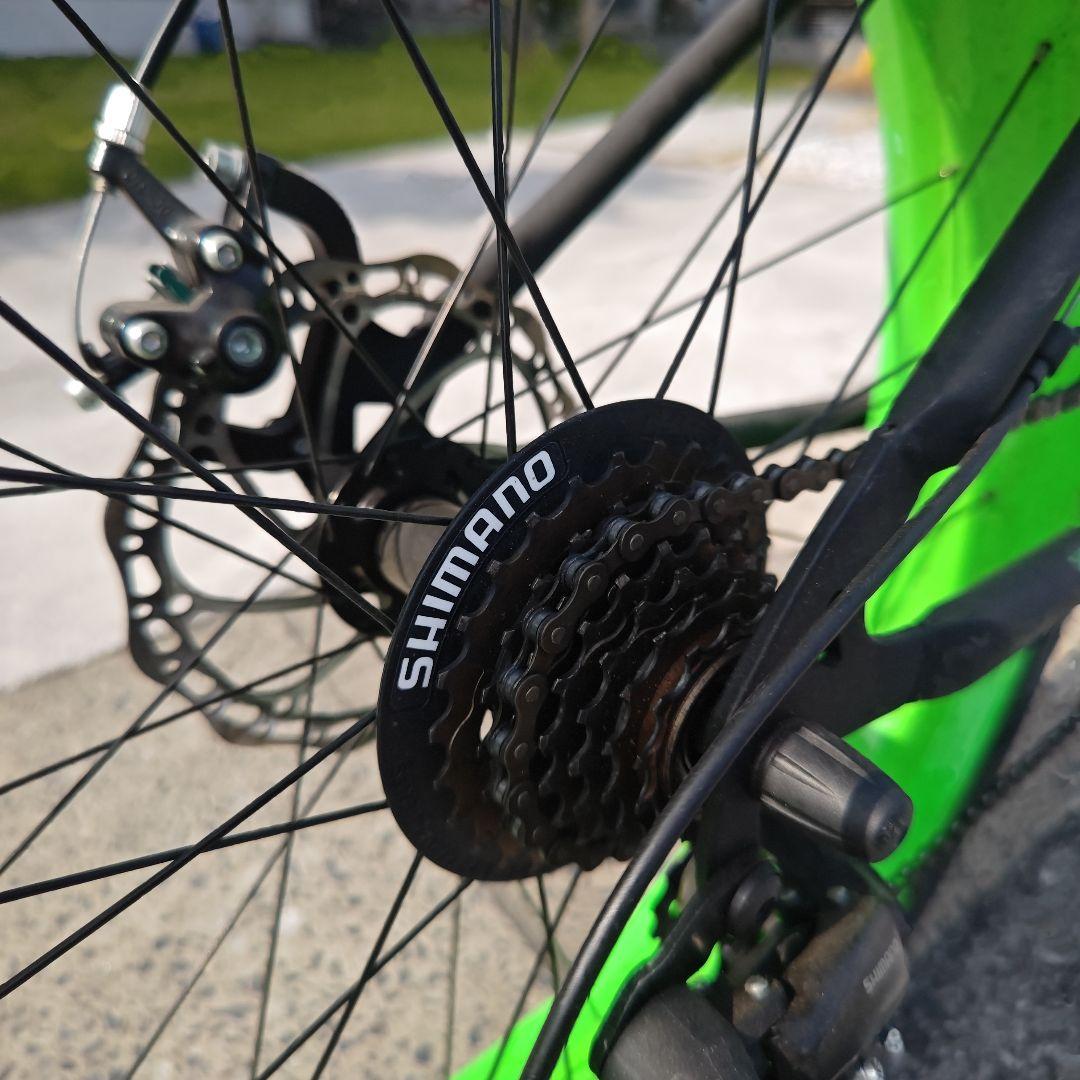 BRONX 4.0DD Matte Black/Lime 26インチ