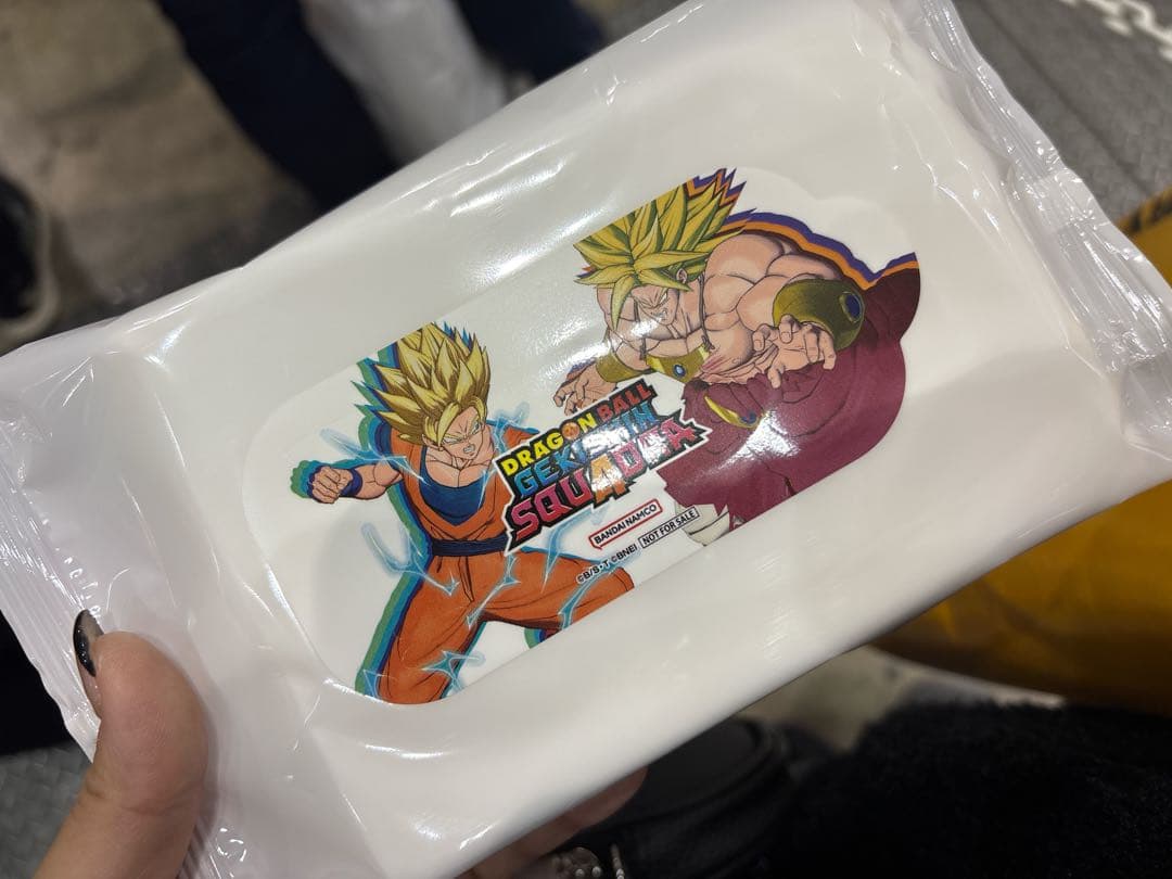 ゲンキダマツリ来場者記念グッズ＆ウェットティッシュ