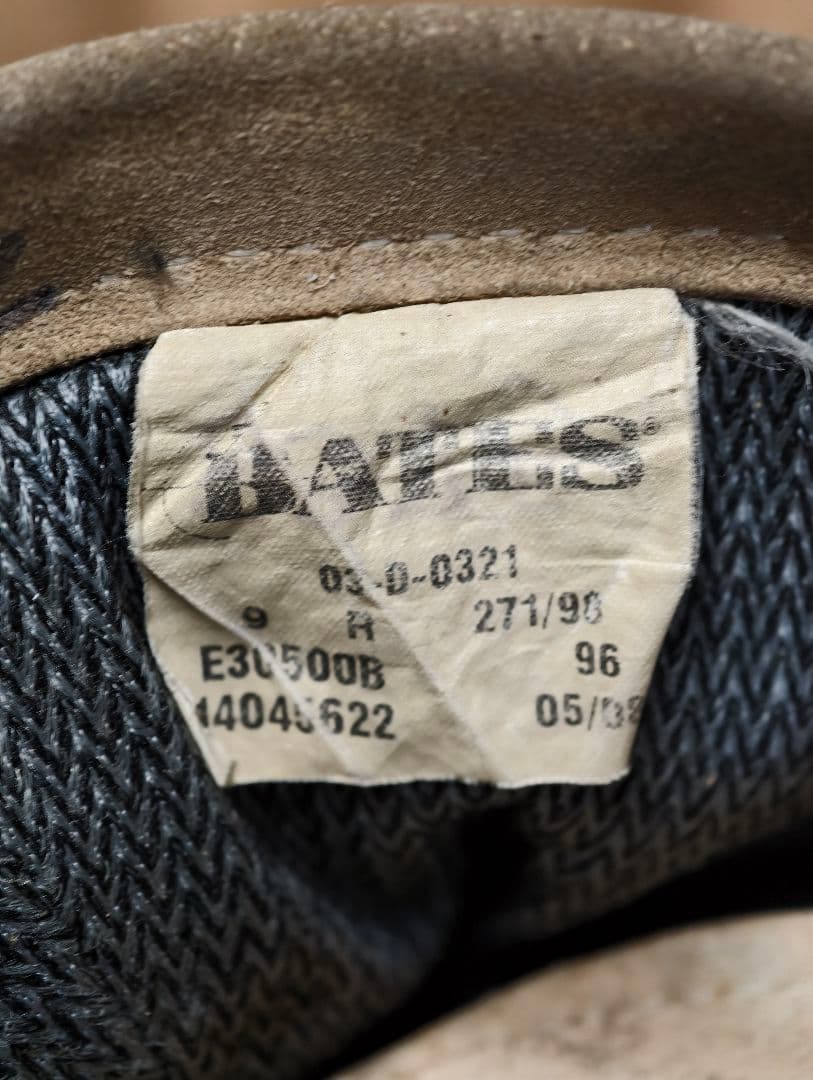 BATES製 GORE-TEXブーツ USサイズ9（約27cm）